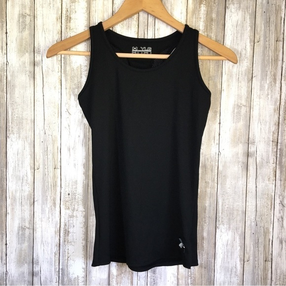 Under Armour Other - Under Armor Kids Black Ribbed Tank